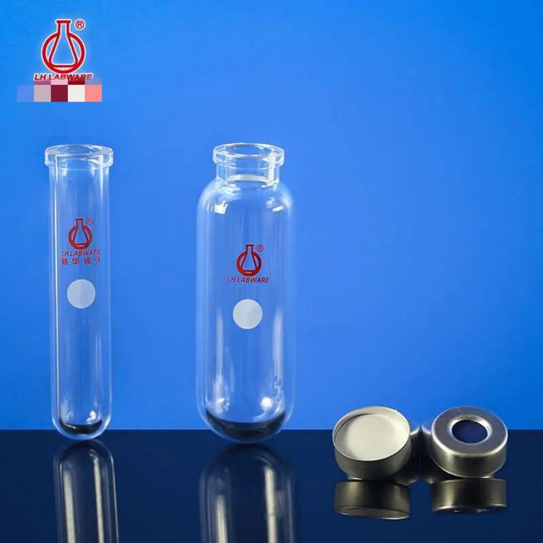Clamping Microwavable Reaction Bottle Microwavable Reaction Tube Thick-Walled High-Temperature Microwave Tube 2-5/10-20ml LH-451