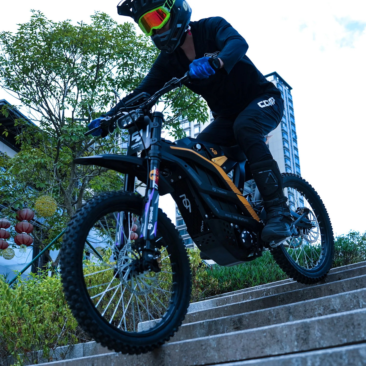 Falcon Pro 10000w Fast Speed Full Suspension Electric Dirtbike
