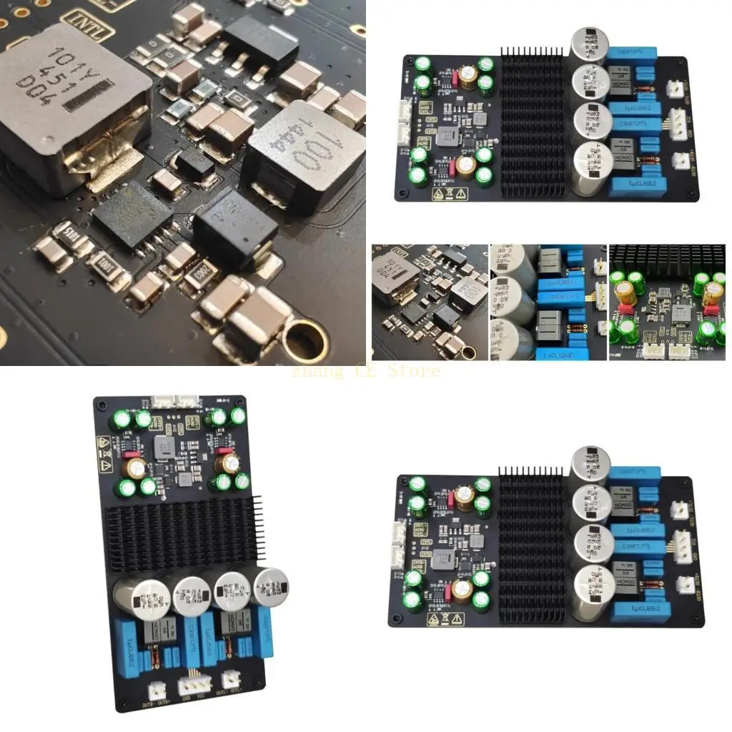 

M5TD ATS009B TPA3251 Fever Digital Amplifiers Board Highly Power 2.0-Channel Stereo Amp Board 175Wx2 Class D Board