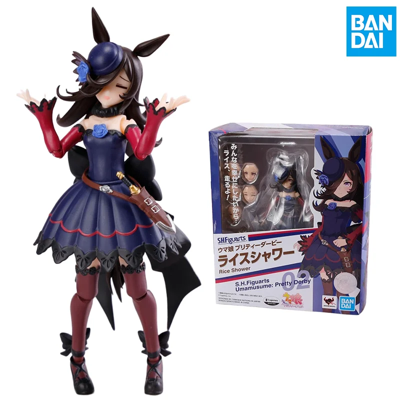 

BANDAI Original S.H.Figuarts Umamusume Pretty Derby Rice Shower Action Figure Assembly Model Toys Collectible Model Ornaments