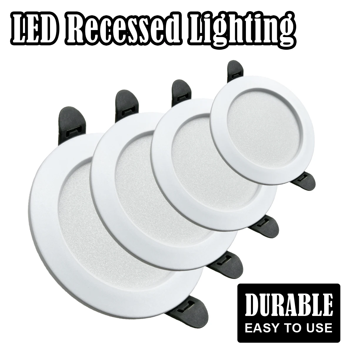 

Светодиодные встроенные потолковые лампы Downlight 220v-240v Нет необходимости водителя 6w-24w холодный белый 6500k энергосберегающие лампы панели высокой яркости