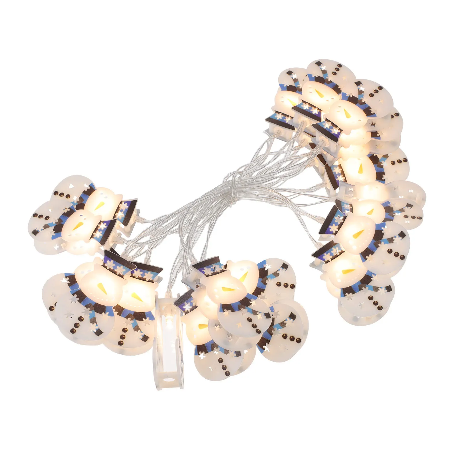 ثلج سلسلة ضوء زينة عيد الميلاد مضيئة معلقة في الهواء الطلق حزب ضوء الإبداعية حديقة الديكور ديكور مضيئة #1