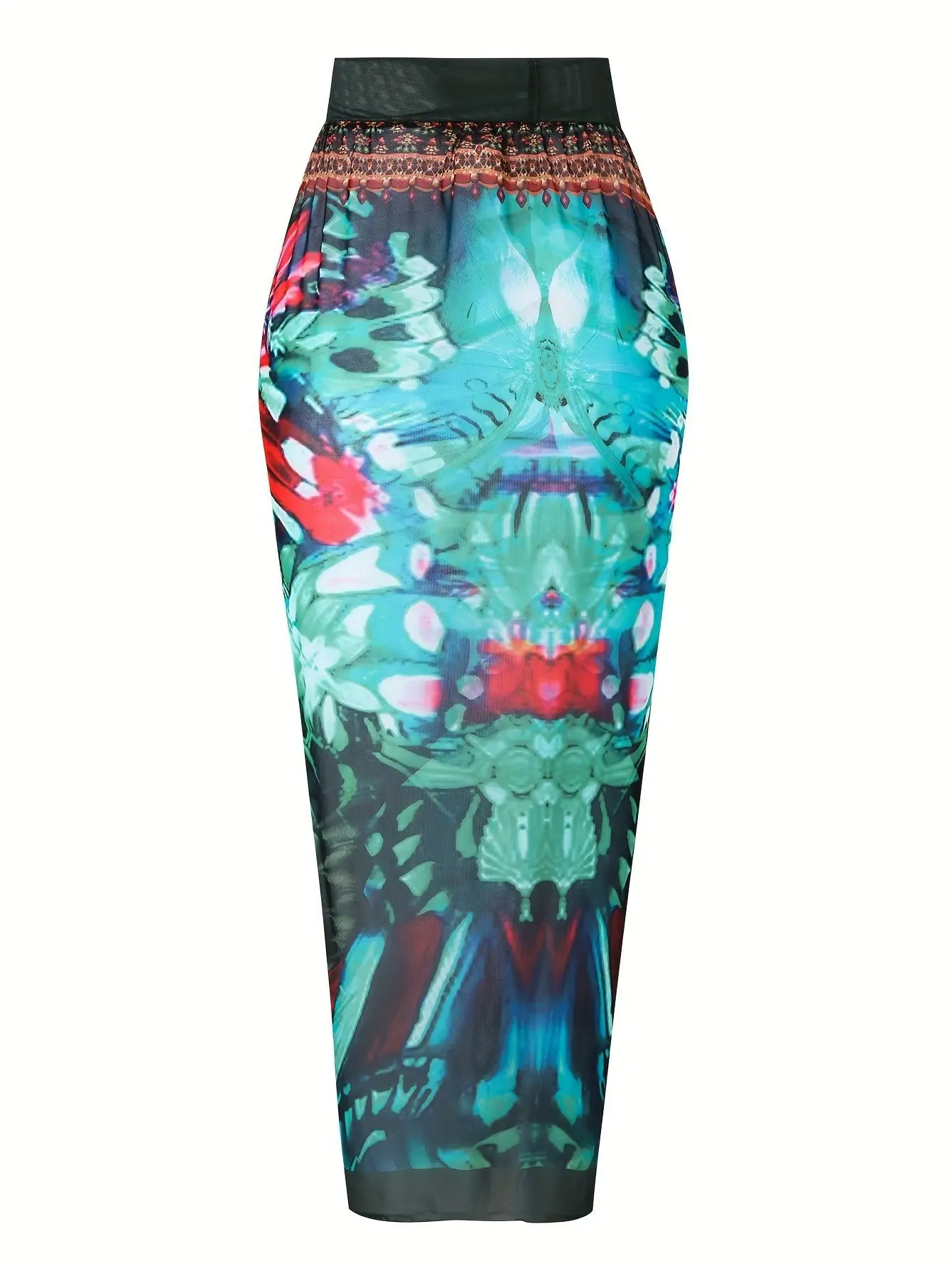 Traje de baño Sexy Vintage de una pieza para mujer, Bikini con falda, traje de baño para cubrir, traje de baño brasileño para playa de verano 2025 para mujer
