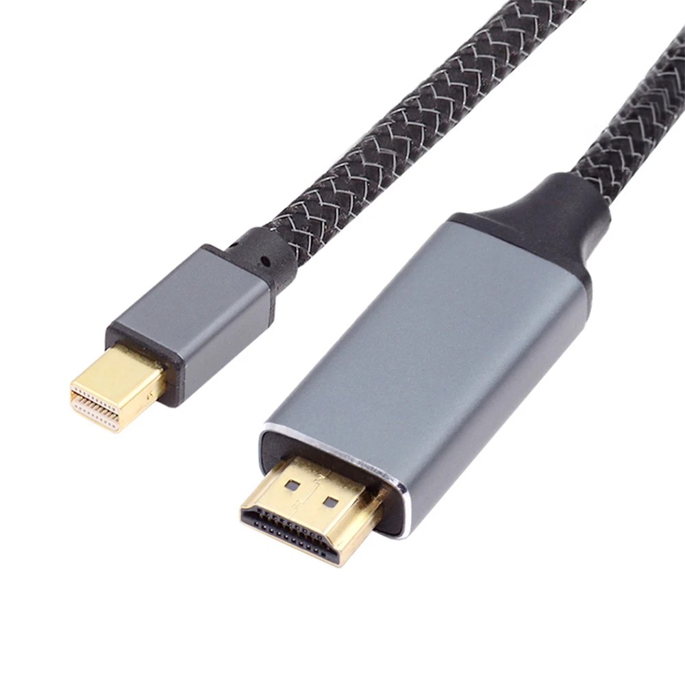 Chenyang 8K 60hz Mini DisplayPort 1.4 Source to HDTV 2.0 Display UHD 4K MINI-DP to HDTV Male Monitor Cable