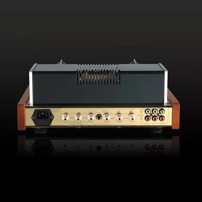 Push-Pull Amplifier 4*6P14/ EL84 Vacuum Tube HiFi Audio Power Amp 2*12W /4ohm-8ohm 110V/220V