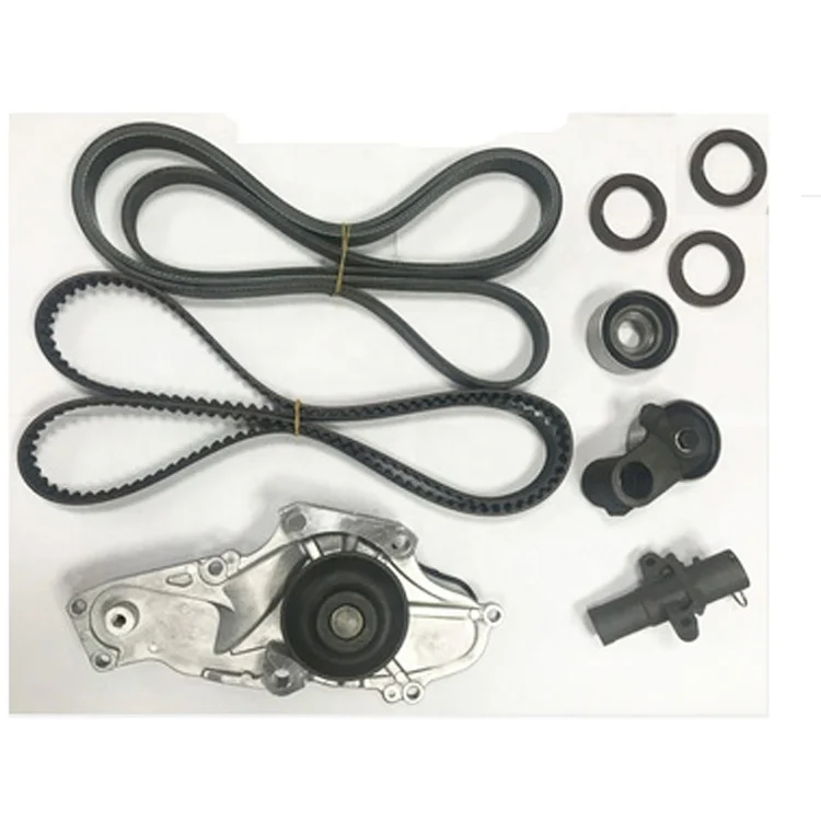 

Timing Belt Water Pump Oil Seal Tensioner Fan Belt 9pcs Set For Japanese Cars LEGEND And PILOT 3.5