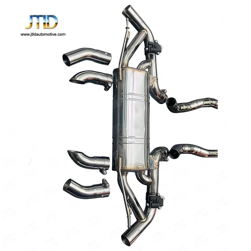 Performance valvetronic exhaust Catback system for Mercedes Benz W167 GLE53 3.0 2020 exhaust