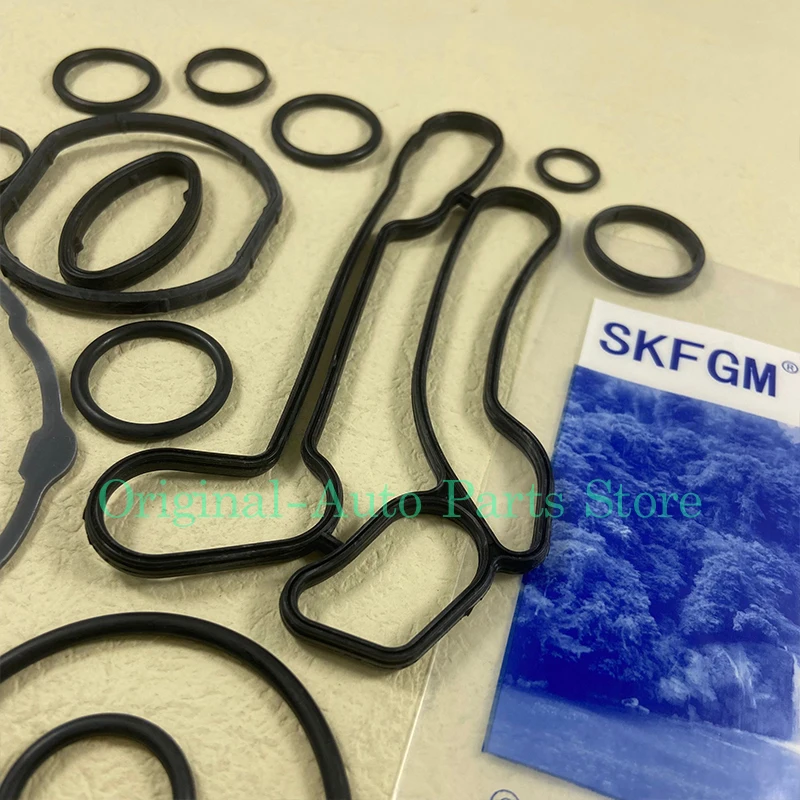 Engine Oil Cooler Repair Kits Gaskets 55354072 2724577 For Chevrolet Cruze Sonic Trax Croma Opel Orlando Astra Zafira