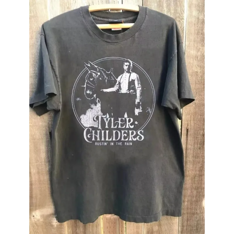 Carbon short sleeved T-shirt for men, women, and men - Tyler Childers - 
