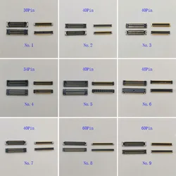 5 Sets LCD Display Screen USB Charging FPC Connector For Samsung A10S A20S A11 A115F A01 A02 A02S A03 Core A03S A04 A04S A04E