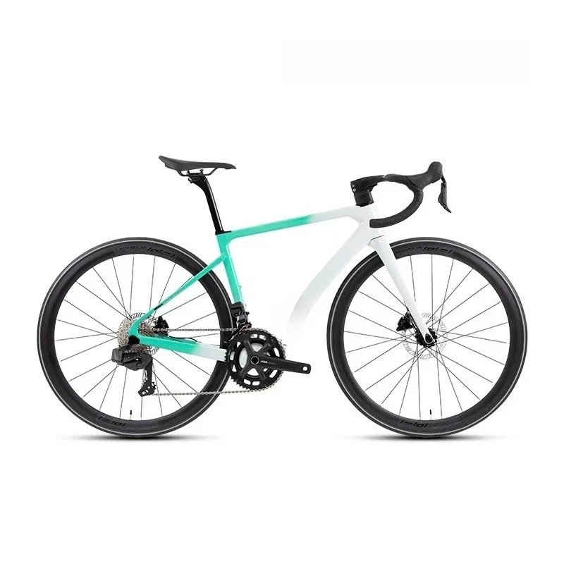 Variable EDS-24Speed Hydraulic Oil Disc Brake Wind Racing T800Carbon Fiber Road Bike bicicleta TWITTER Bluetooth Link Electronic