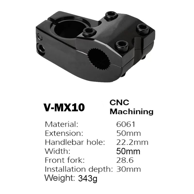 

BMX BMX Aluminum Alloy Bicycle Handlebar Stand 22.2Mm Vertical Tube