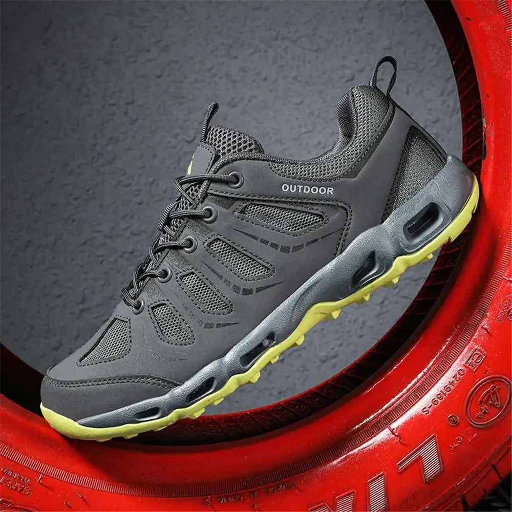 Round Foot Dark Blue Shoes Sneakers For Men Casual Shose Brown Jogging Shoes Man Sport High-tech Dropshiping Excercise