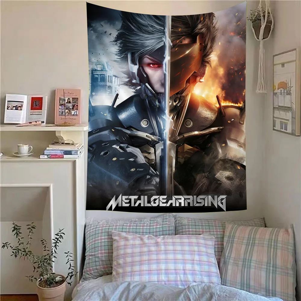 Metal Gear Solid MGS Hanging Bohemian Tapestry Cheap Hippie Wall Hanging Wall Tapestries Mandala Wall Hanging Home Decor