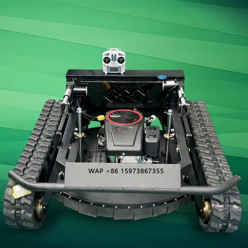 MDE-452-80 High Horsepower Remote Control Crawler Mower 800mm Professional Remote Robotic Manual Lawn Mowers for Agriculture
