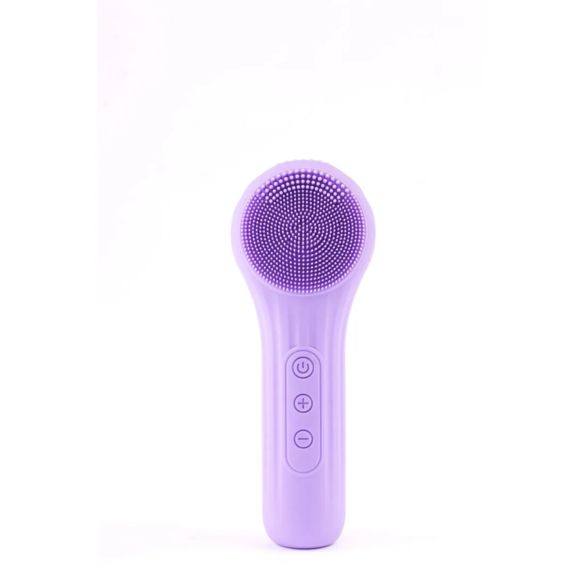 1/3pcs New Sonic Silicone Facial Brush Cleaner Vibration Massage Pore Deep Cleaning Scrubber Waterproof Silicone Facial Cleanser