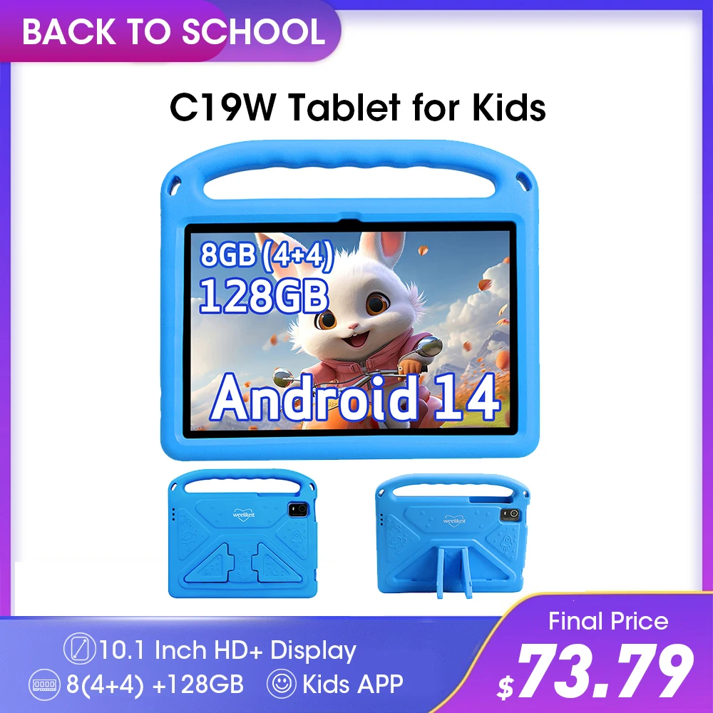 weelikeit Tablet für Kinder: Ein umfassender Test mit Android 14, 10,1 Zoll und 8 GB RAM – Was Eltern wirklich brauchen