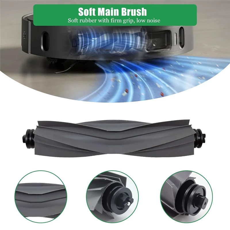 A005-Accessories For Dreame X40 Ultra Robotic Vacuum Brush Roller Mop Pads Dust Bags Active Carbon Filters Side Brush