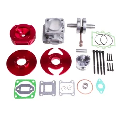 High Performance 44mm Big Bore Top End Kit Fit For 49cc 2 Stroke Mini ATV Quad Dirt Pocket Bike Engine Parts