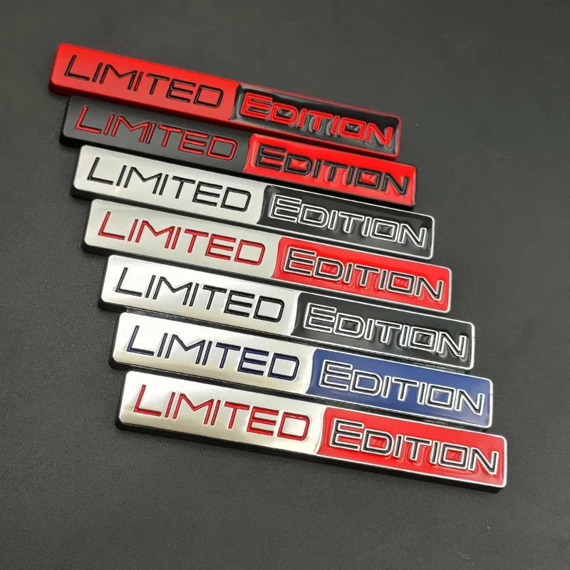 

3d металлический логотип из цинкового сплава, ограниченная серия, эмблема, значок багажника автомобиля, наклейка на крыло, наклейка на кузов, ограниченная серия, наклейка, аксессуары