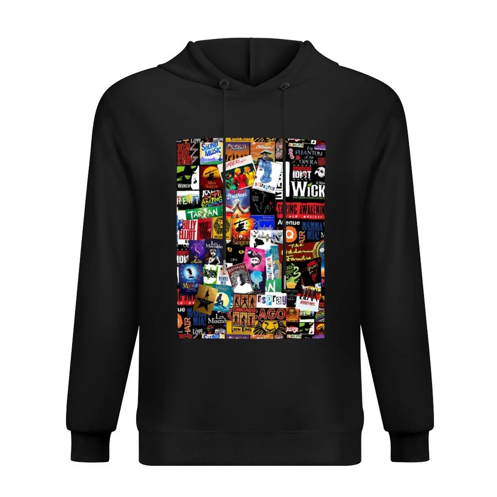 Musicals Collage II Original Hoodie blouse men's clothes korean style clothes clothes for men hoodie graphic