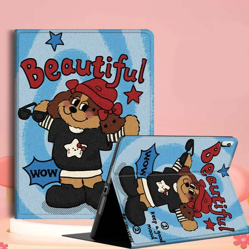 

Creative Animal Illustration For iPad mini Air 1 2 3 4 5 6 7 6th 7th 9 11 13 M3 M2 gen 7.9 8.3 10.9 Inch 2025 Tablet Case