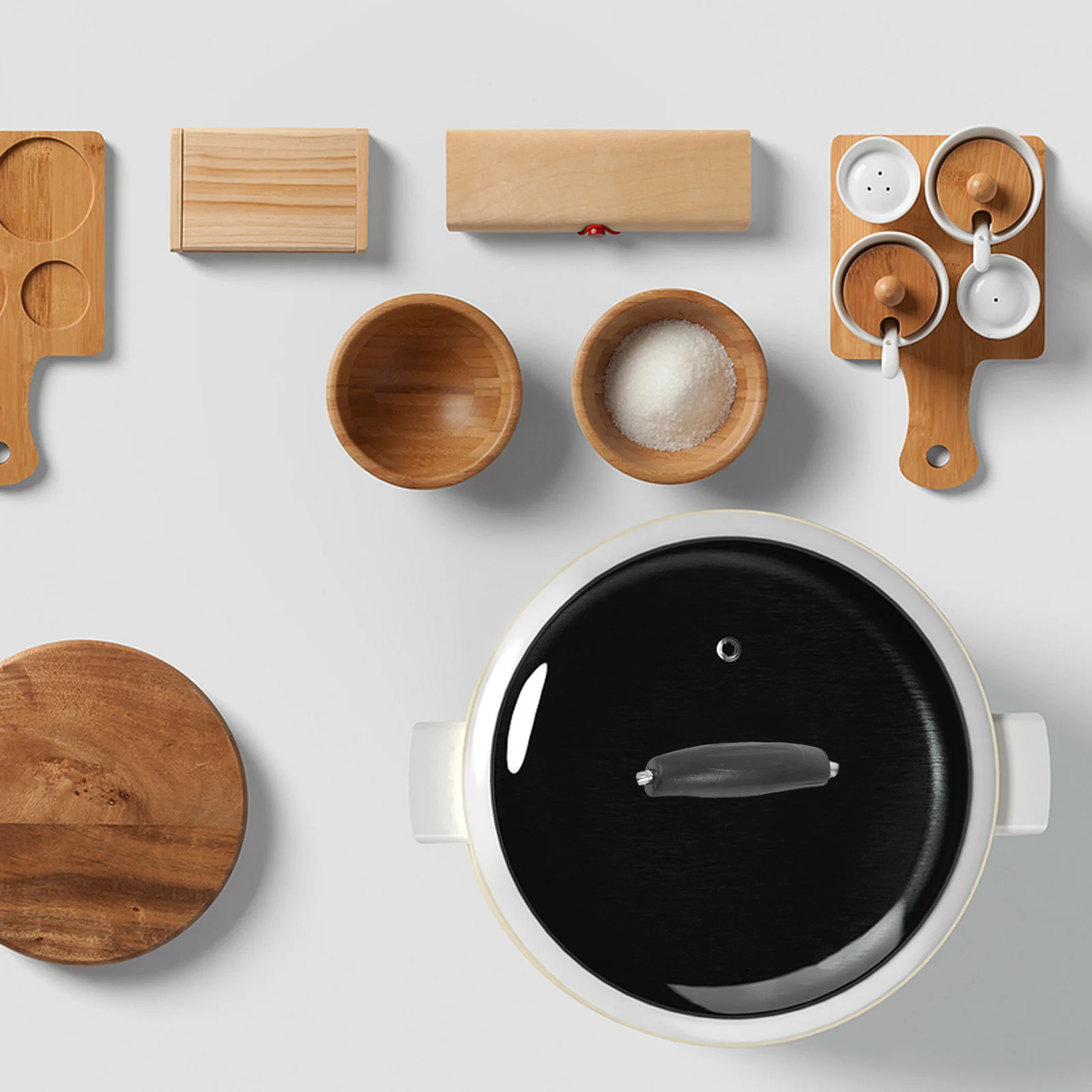 

1 Set Of Lid Handles Hot-Resistant Kitchen Pot Cover Accessory Replacement Cookware Lid Handgrips For Wok Steamer Soup