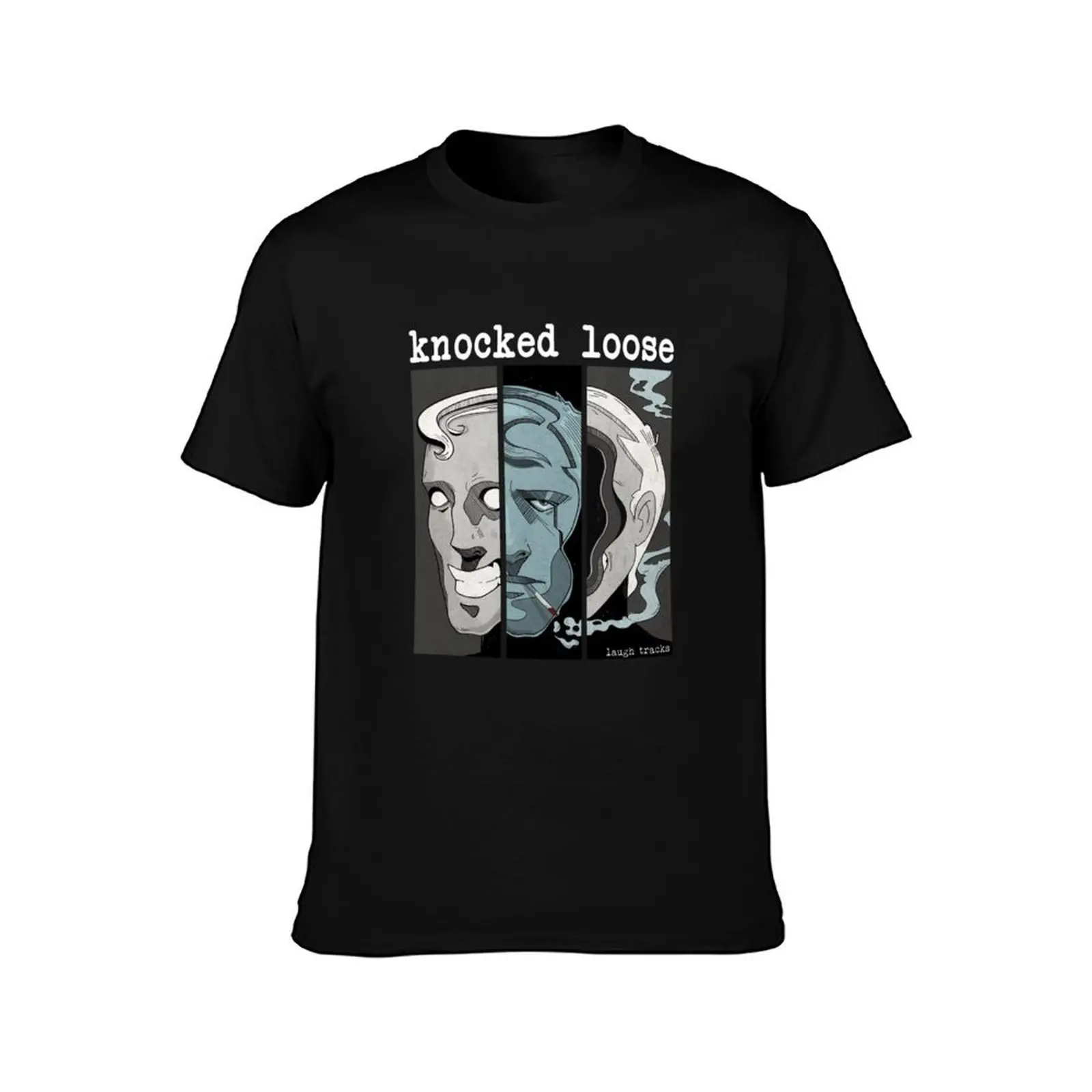 Have Nots Knocked loose laugh tracks T-Shirt, Summer Casual Cotton Tee, Oversized Streetwear Tops, Vintage Graphic Print