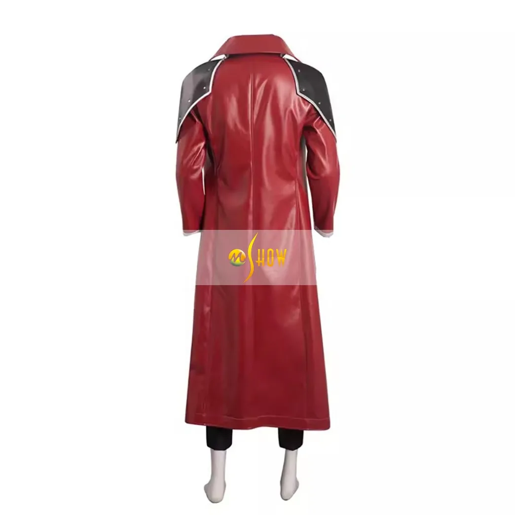 Traje de Cosplay FF7 Crisis Core Genesis Rhapsodos, traje de Carnaval de Halloween