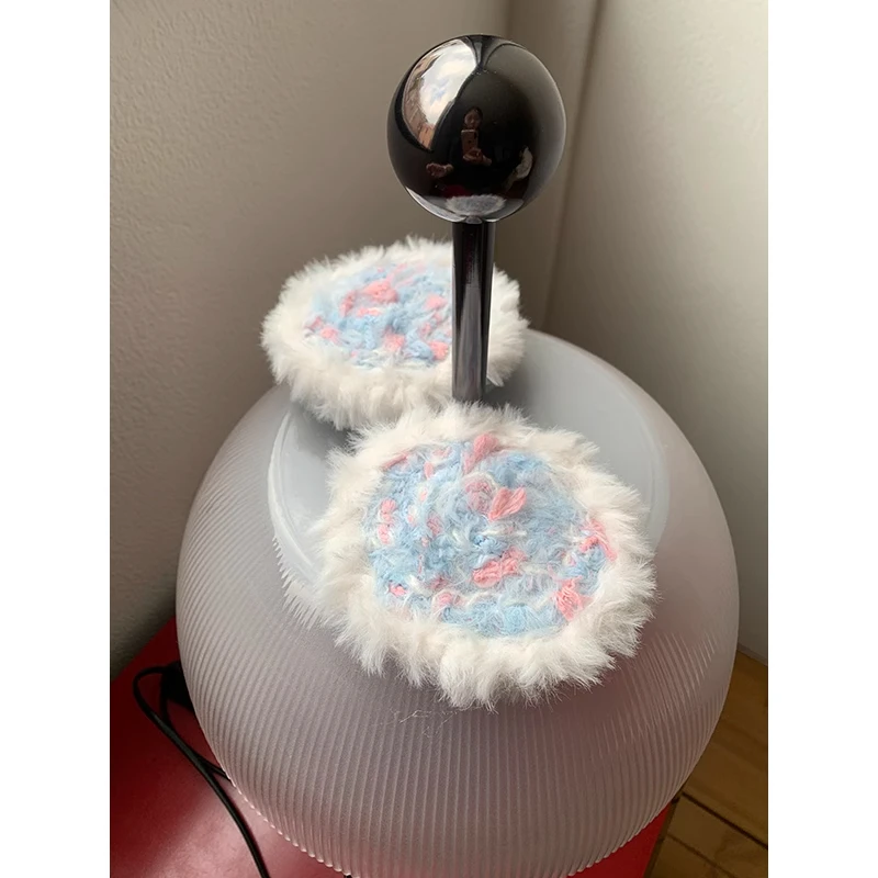 

Pink Blue Plush Cute Airpods Max Headphone Case Custom Fashion Protective Earphone Case Cover Decoration Headphone Accessories