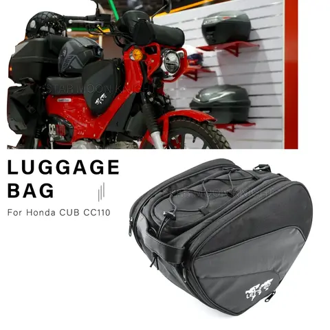 Accessories Dust-proof Fuel Tank Bag Storage bags For Honda CUB CC110 CC 110 Motorcycle Tunnel Luggage bag