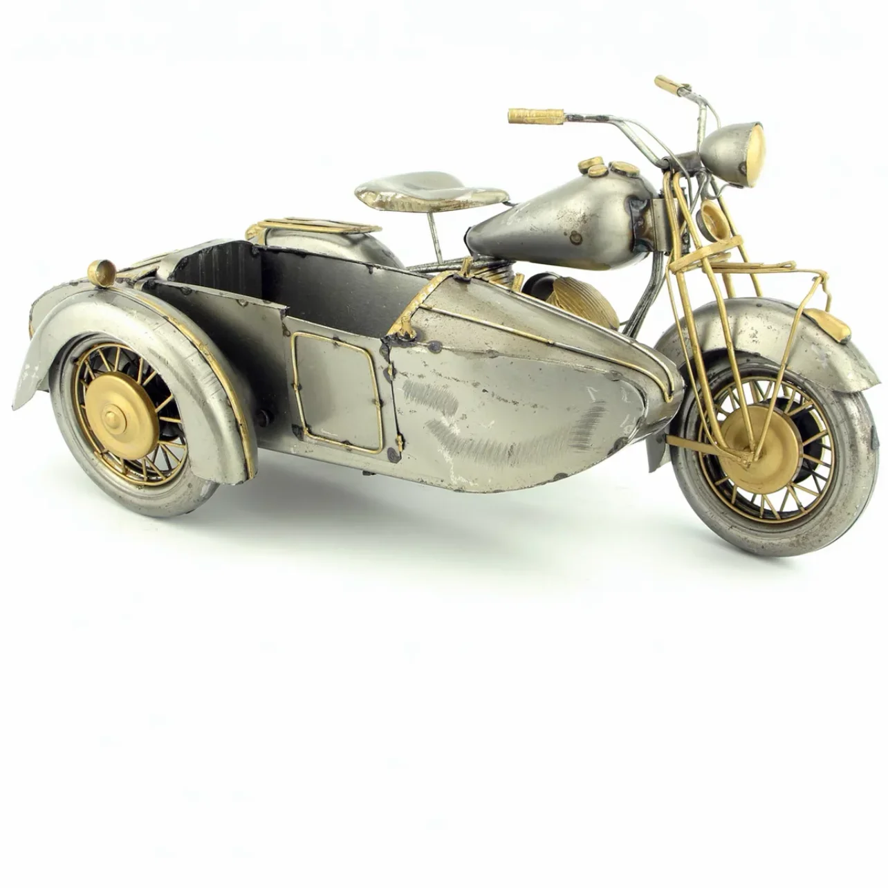 Metal-Model Steampunk Motorcycle Car-Model-Toys Cool Motorcycle Crafts Handmade handmade exquisite prop collection