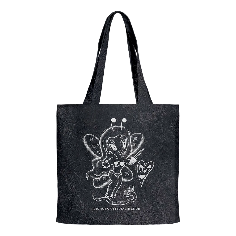 Karol G Umhängetaschen Bichota Saison Tour Merch Print Tasche Unisex Mode lustige lässige Streetwear