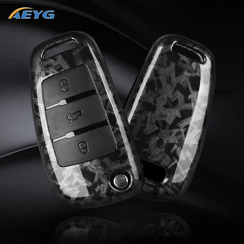 Coque de clé pliable en ABS pour Audi C6 R8 A1 A3 Q3 A4 A5 Q5 A6 S6 A7 B6 B7 B8 8P 8V 8L TT RS Sline Accessoires Auto
