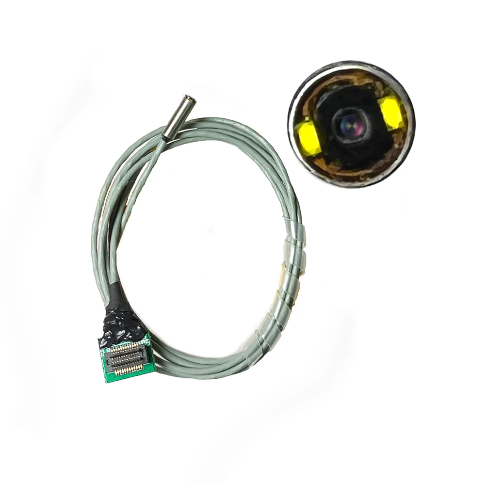 

OV9734 3.8mm diameter 1280x720 sensor medical endoscope camera module with two leds waterproof