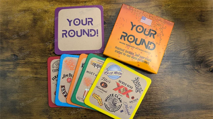 

Your Round By Mark Bennett And Craig Petty Magic tricks ( 58 Store Download )