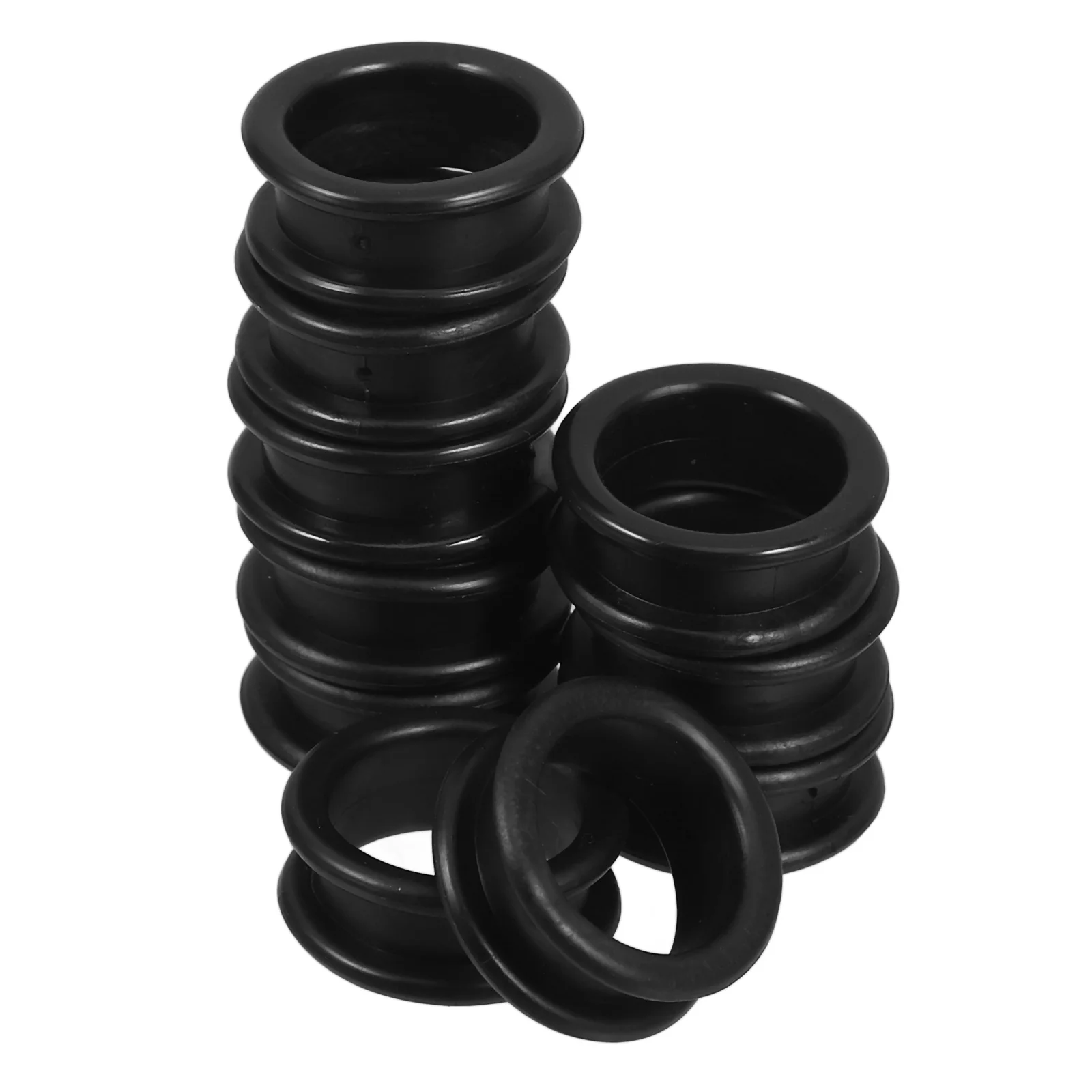 

10Pcs Silicone Scissor Finger Protective Rings Soft Comfortable Inserts for Grooming Hairdressing Styling Scissors Accessories