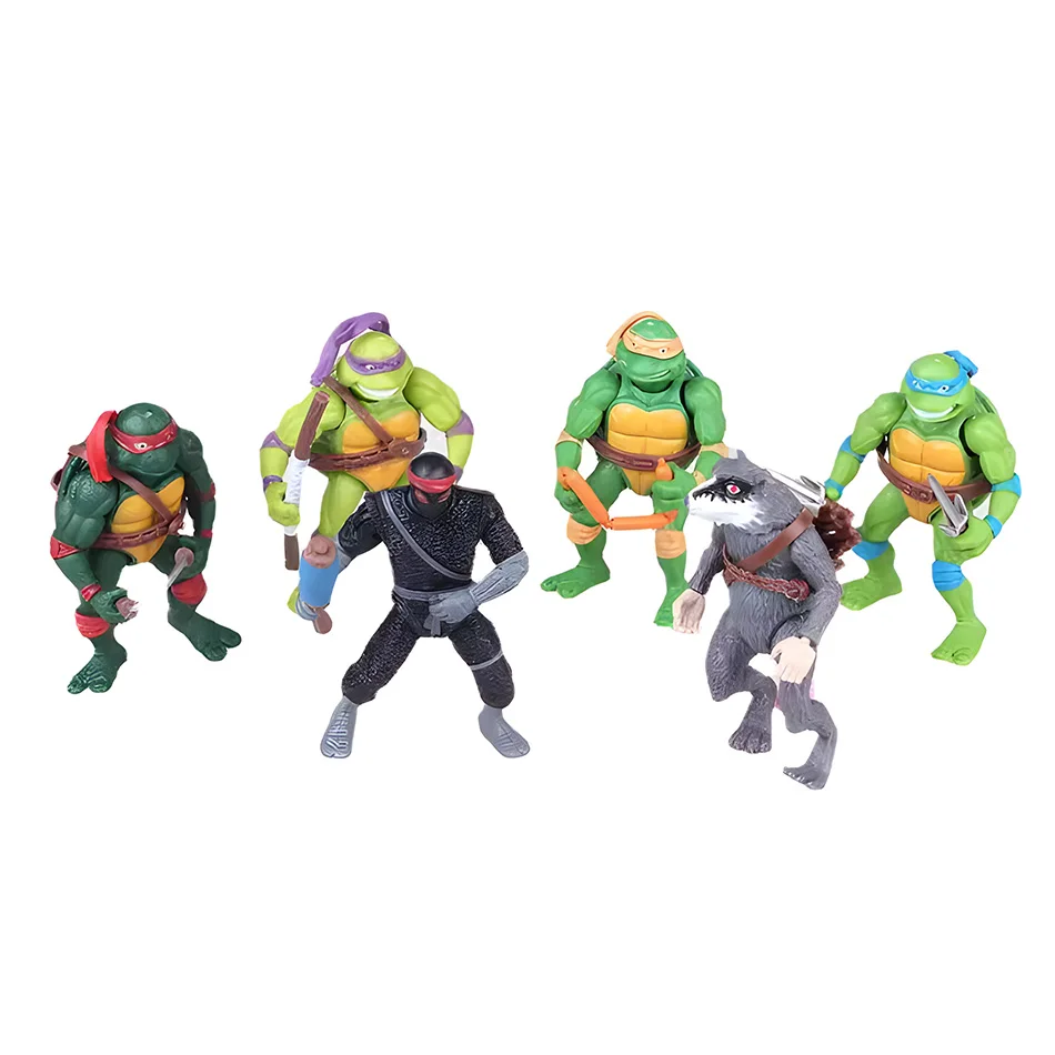 مجموعة شخصيات الرسوم المتحركة ميكي 2014 ليوناردو دافنشي ألعاب نموذج TMNT المنقولة