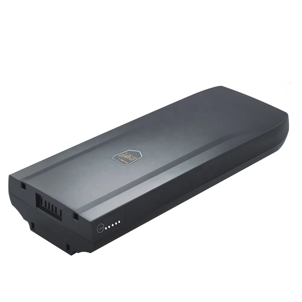 

City Ebike Rear Carrier Battery 36V 13Ah/15Ah/17.5Ah or 48V 15Ah 21700 battery with charger