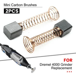 2/10pcs Mini Carbon Brushes 6.3x4.8x8.4mm Repairing Part Carbon Brush Rotary Tool Accessory For Dremel 4000 Grinder Replacement