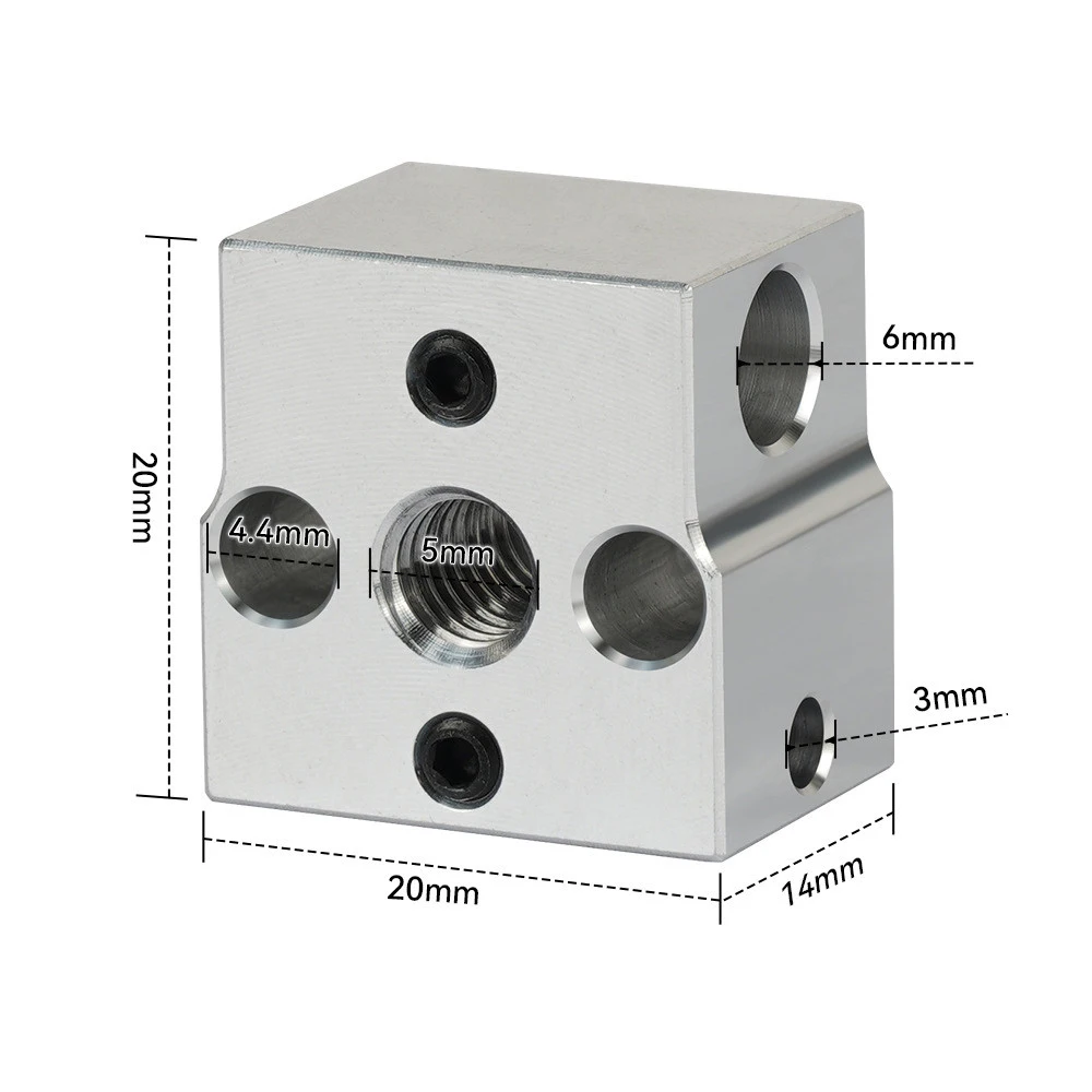 อุ่นสําหรับ Creality Ender 3 V3 SE Block Hotend Kit ชิ้นส่วน 3D เครื่องพิมพ์อุปกรณ์เสริมความร้อนสําหรับ Ender 3 V3 SE