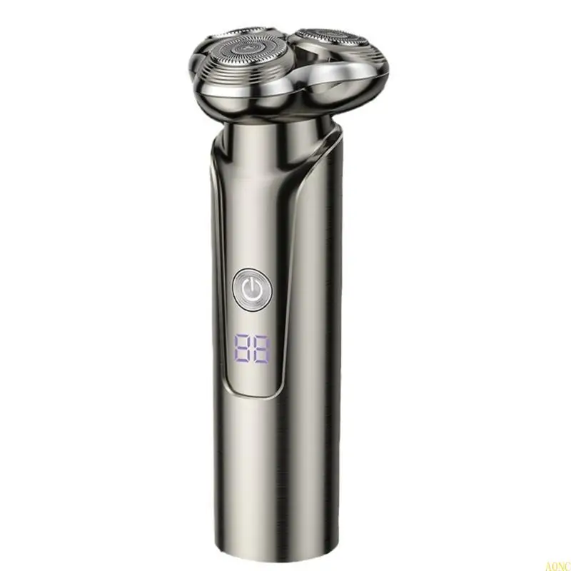 

A0NC Travel Friendly Electric Shaver с плавающими головками мощные моторные ротационные бритвы быстрое решение для ухода за
