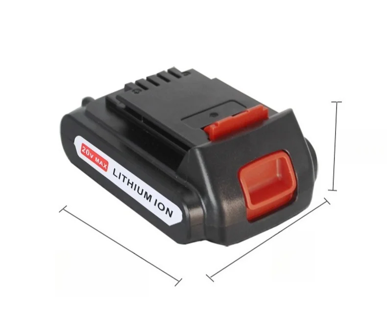 بطارية أداة كهربائية LBXR20 بقدرة 4000 مللي أمبير في الساعة مناسبة لبطارية Baide Black LB2X4020 20V1865 ASL186K ASL188K LDX120C