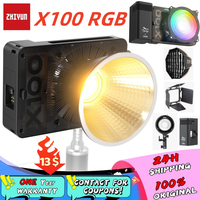 ZHIYUN MOLUS X100 RGB 100W LED Light Photography Lighting Outdoor Photo/Video Shooting Handheld Portable Pocket Light