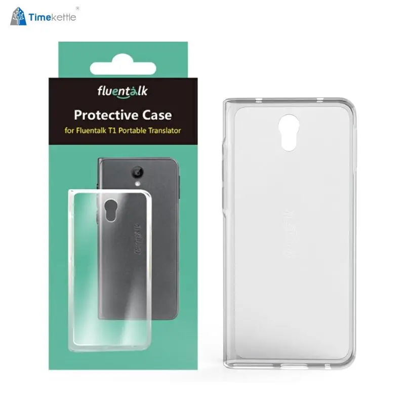 Защитный чехол для портативного переводчика Fluentalk T1, аксессуары для языкового переводчика T1, включая 1 силиконовый резиновый чехол