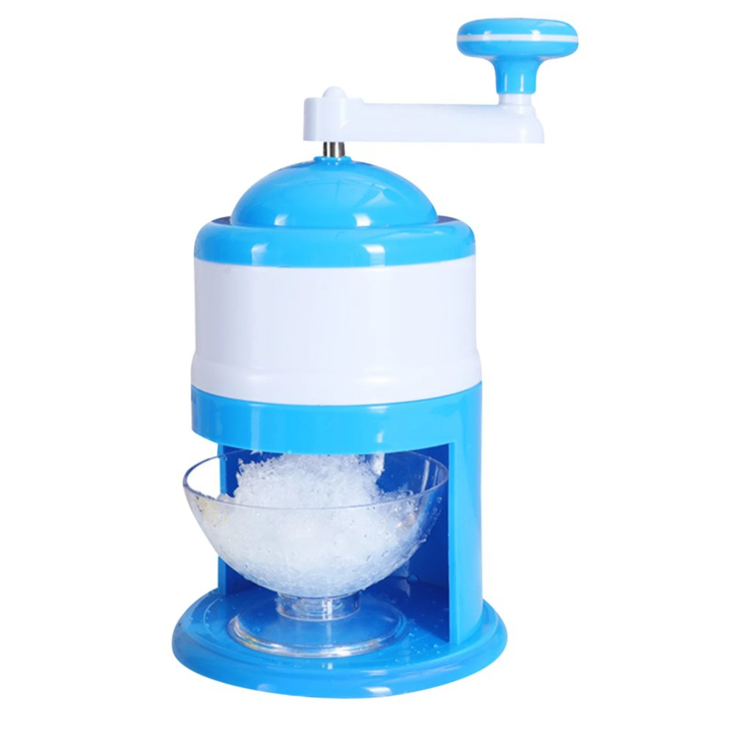 Hand Crank Ice Shaver Crusher Snow Maker Machine - Wholesale Deal