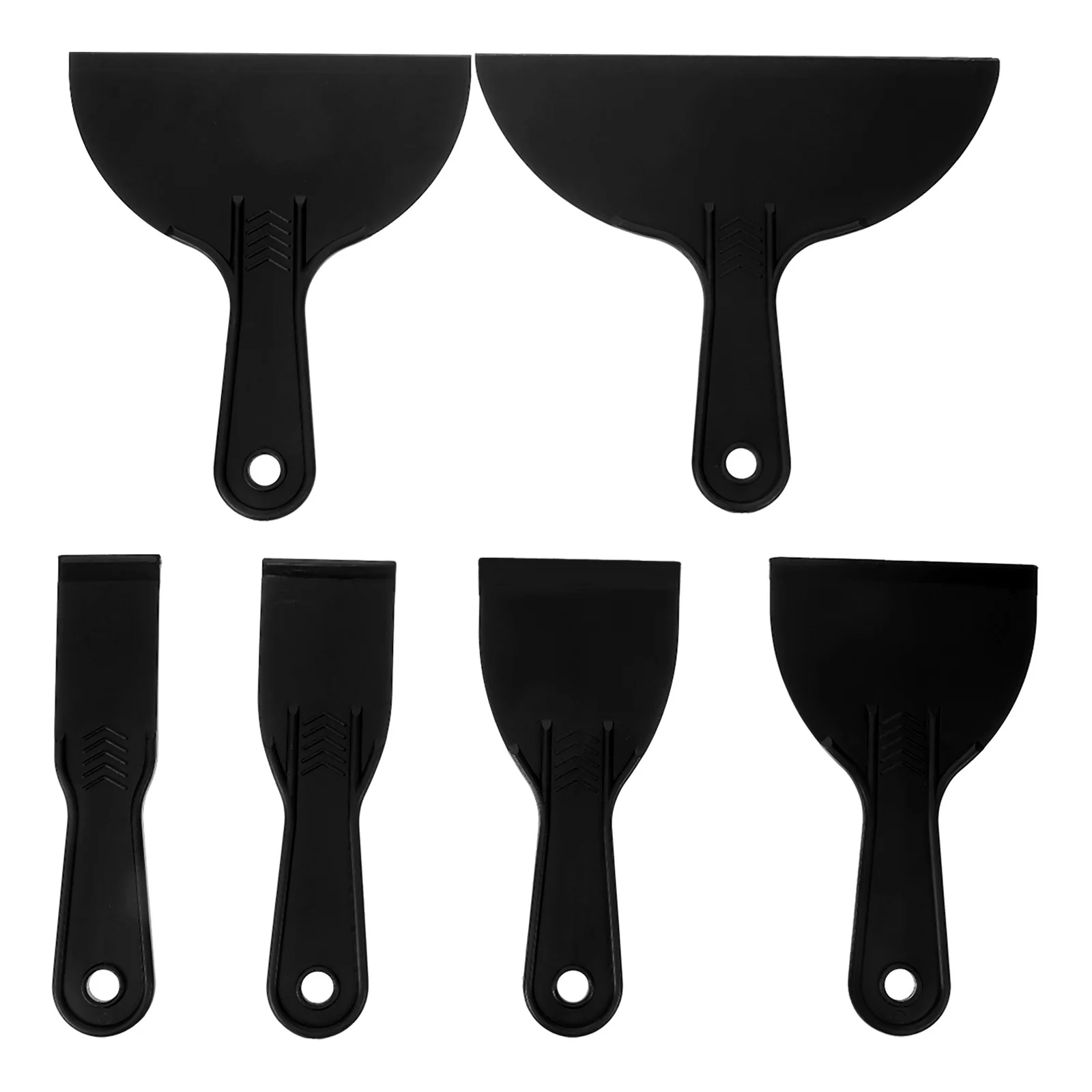 

6pcs Oil Paste Knife Set Plastic Scraper Tool For Car Film Wall Paper Application Removal Diy Craft Cutting Tools Handicrafts