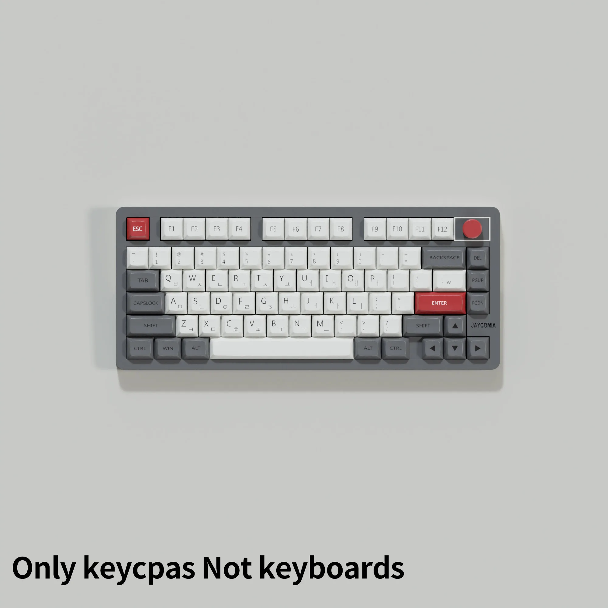 Anime Retro Red White XDA PBT Dye Sub Keycaps Full Set For MX Switch Ducky Mechanical Keyboard DIY Custom Gaming Key Caps