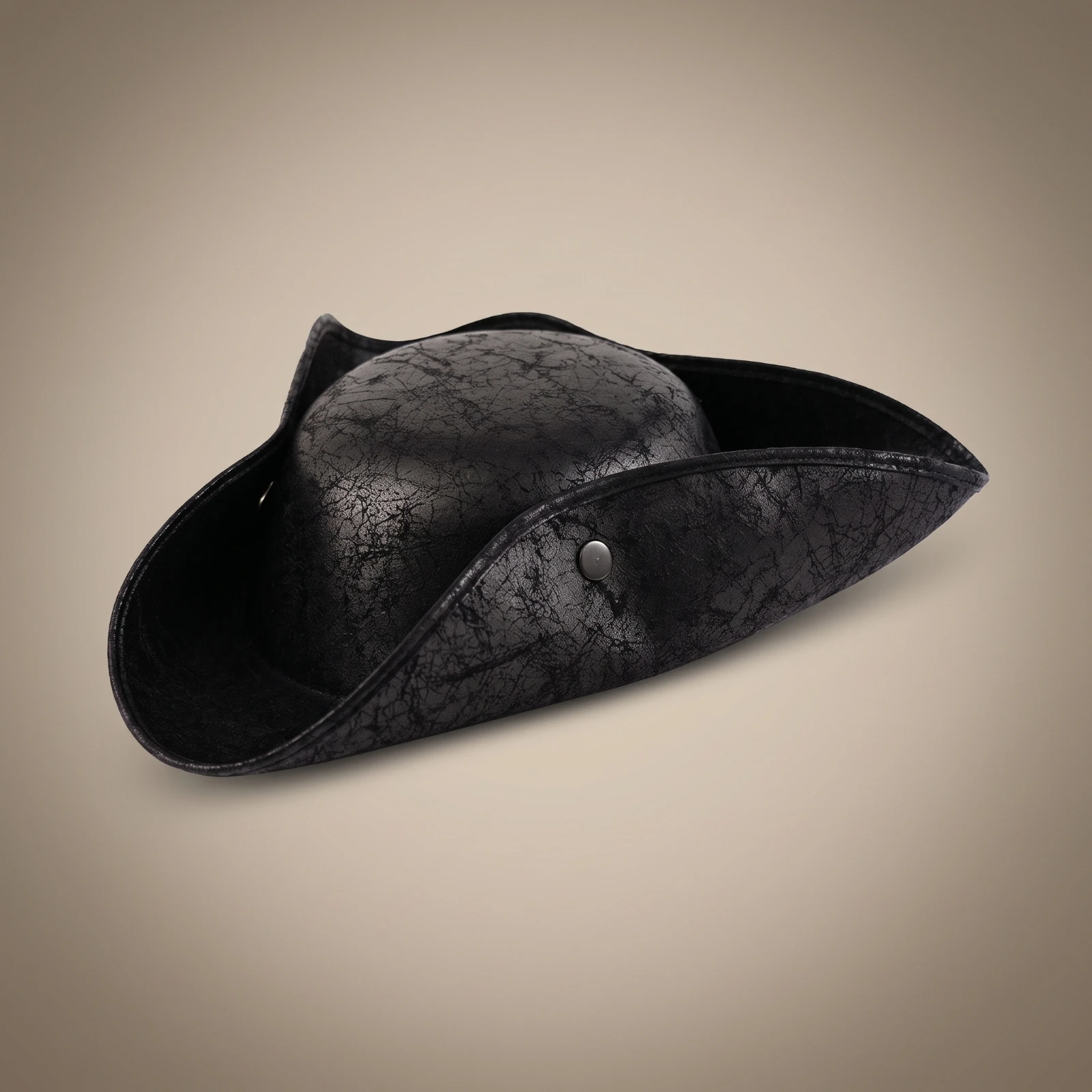 Tricorn Pirate Hat Three-Cornered Tricorn Hat Structured Adult for Adults, Halloween, Cosplay