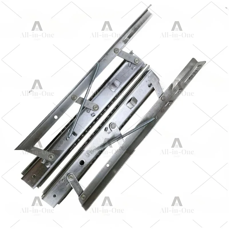 Unilateral lifting slide rail Jumping table rail Square circle Spring lifting guide 、Dining table rail